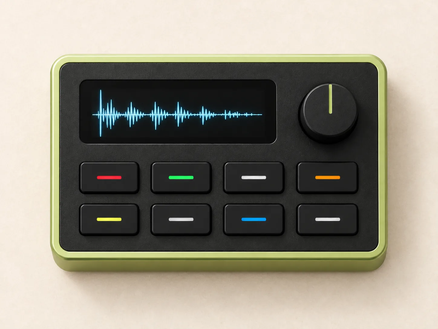 LOOP precise top view showing hardware controls